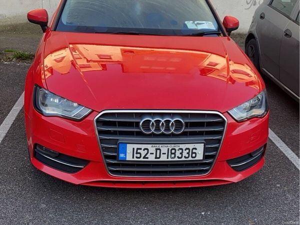 Audi A3 Hatchback, Diesel, 2015, Red