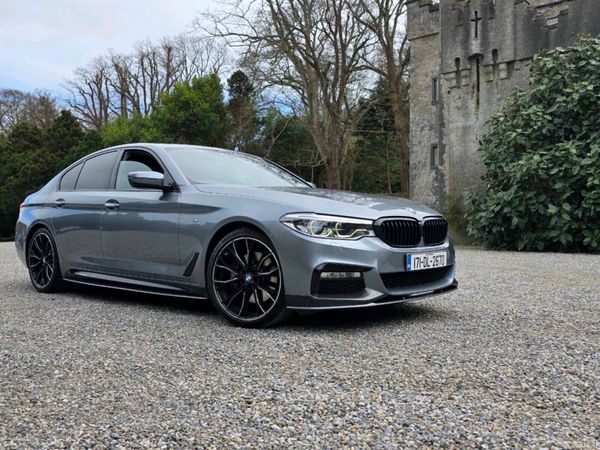 BMW 5-Series Saloon, Diesel, 2017, Blue
