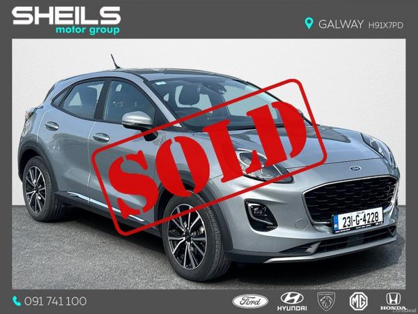 Ford Puma MPV, Petrol Hybrid, 2023, Grey
