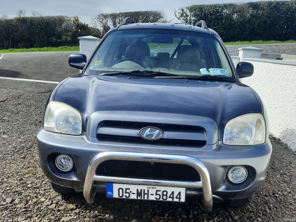 Hyundai Santa Fe SUV, Diesel, 2005, Blue