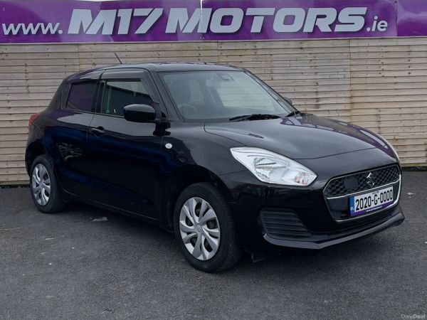 Suzuki Swift Hatchback, Petrol, 2020, Black