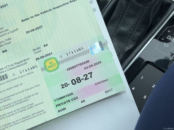 Audi A6 Saloon, Diesel, 2017, Black