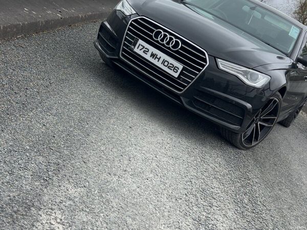 Audi A6 Saloon, Diesel, 2017, Black