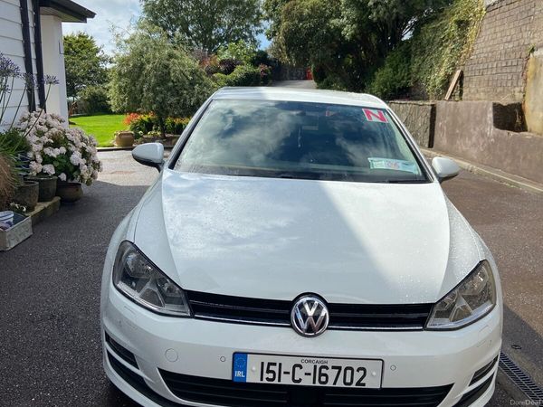 Volkswagen Golf Hatchback, Diesel, 2015, White