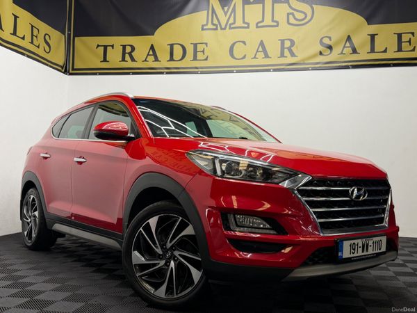 Hyundai Tucson SUV, Diesel, 2019, Red
