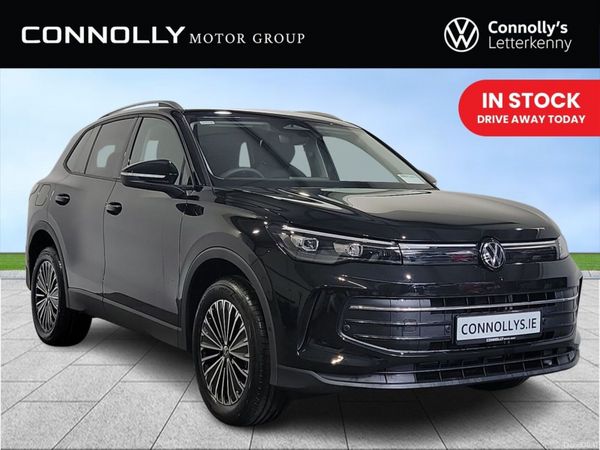 Volkswagen Tiguan SUV, Petrol Plug-in Hybrid, 2026, Black