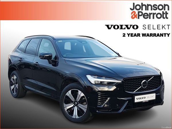 Volvo XC60 SUV, Petrol Plug-in Hybrid, 2023, Black