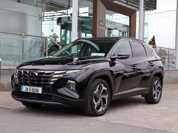 Hyundai Tucson SUV, Petrol Hybrid, 2021, Black