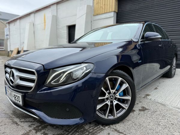 Mercedes-Benz E-Class Saloon, Petrol Plug-in Hybrid, 2017, Blue