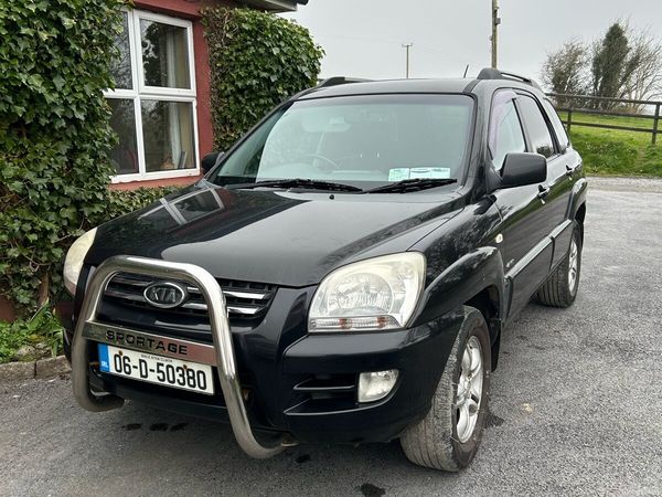 Kia Sportage SUV, Diesel, 2006, Black
