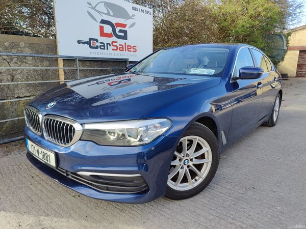 BMW 5-Series Saloon, Diesel, 2017, Blue