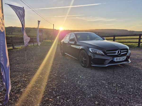 Mercedes-Benz C-Class Saloon, Diesel, 2018, Black