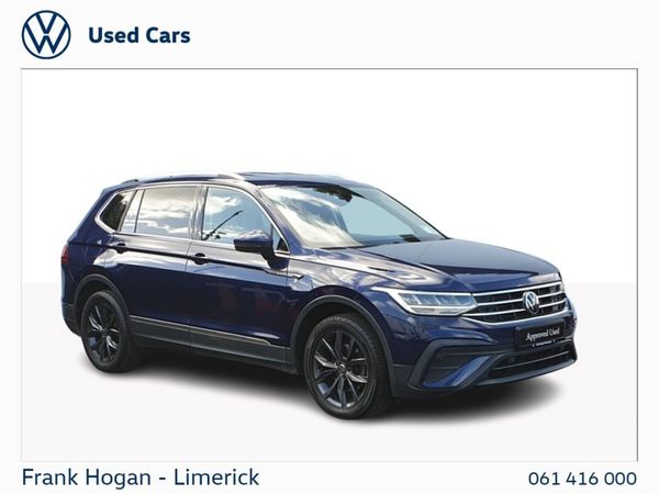 Volkswagen Tiguan Allspace SUV, Diesel, 2022, Blue