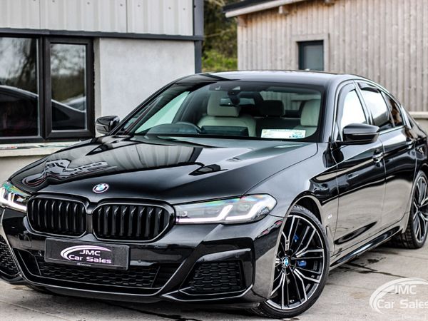 BMW 5-Series Saloon, Diesel, 2021, Black