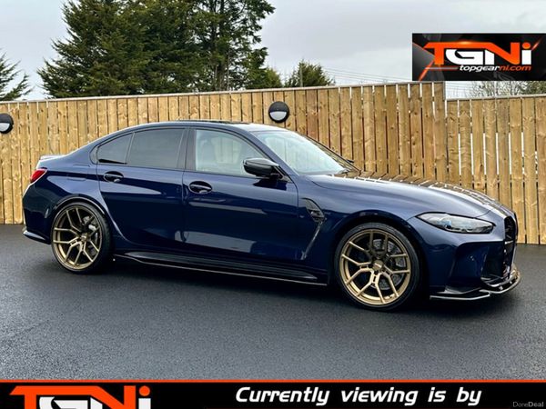 BMW M3 Saloon, Petrol, 2022, Blue