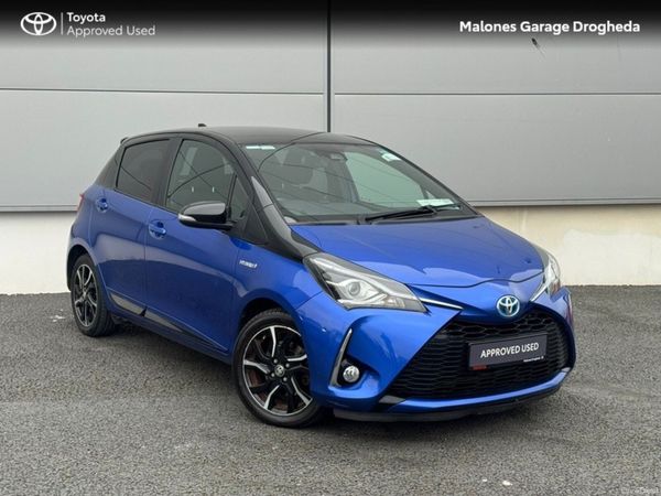 Toyota Yaris Hatchback, Petrol Hybrid, 2018, Blue