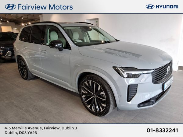 Volvo XC90 SUV, Petrol Plug-in Hybrid, 2025, Grey