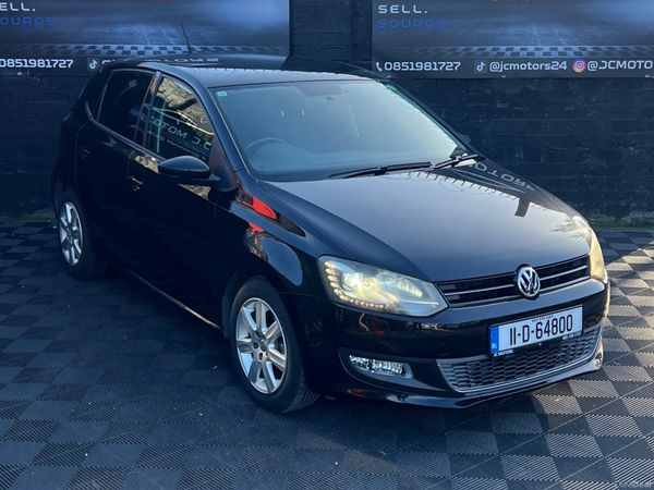 Volkswagen Polo Hatchback, Petrol, 2011, Black