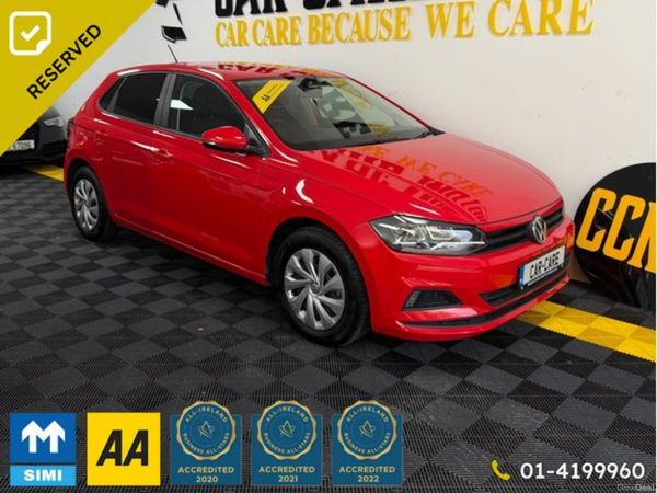 Volkswagen Polo Hatchback, Petrol, 2018, Red