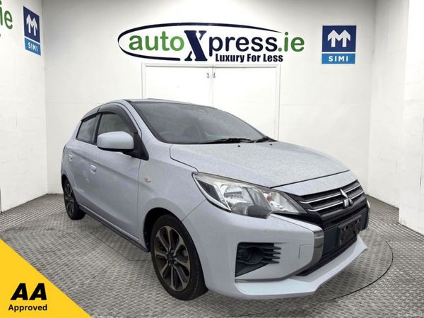 Mitsubishi Mirage Hatchback, Petrol, 2020, White