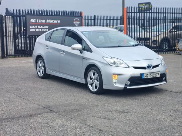 Toyota Prius Hatchback, Petrol Hybrid, 2014, Silver