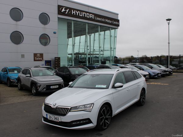 Skoda Superb Estate, Diesel, 2021, White