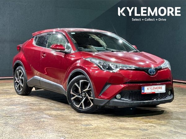Toyota C-HR SUV, Petrol Hybrid, 2017, Red