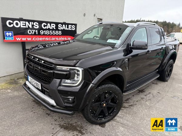 Ford Ranger Pick Up, Diesel, 2023, Black