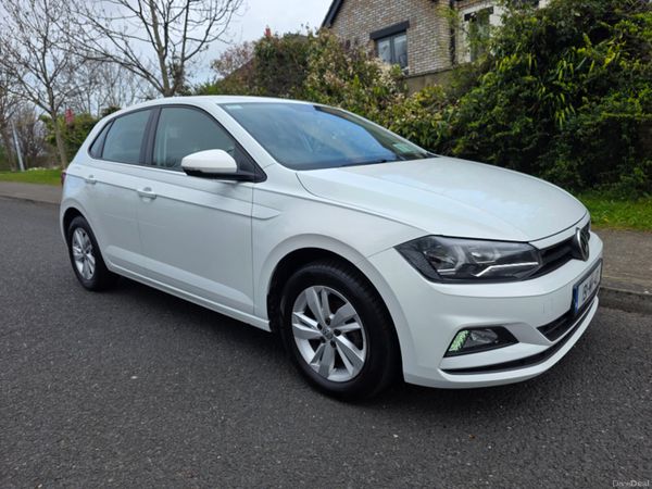 Volkswagen Polo Hatchback, Petrol, 2019, White