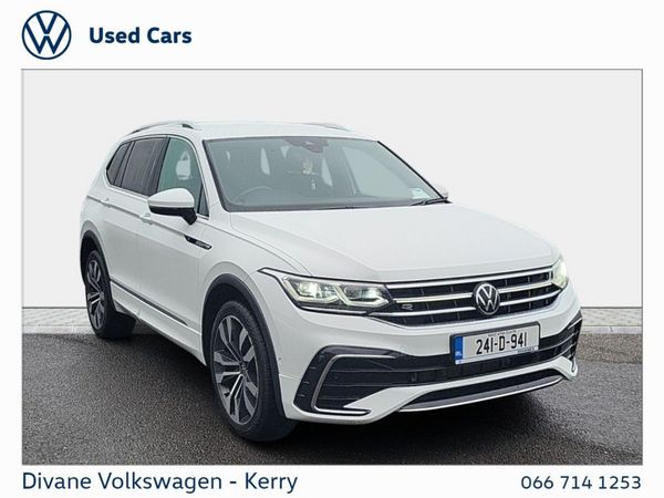 Volkswagen Tiguan Allspace SUV, Diesel, 2024, White