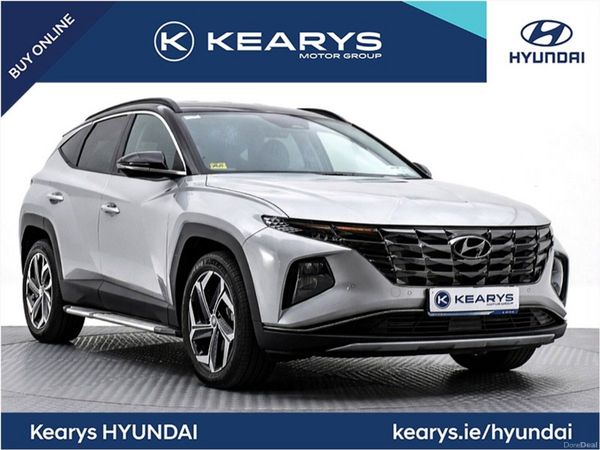 Hyundai Tucson SUV, Petrol Hybrid, 2023, Silver
