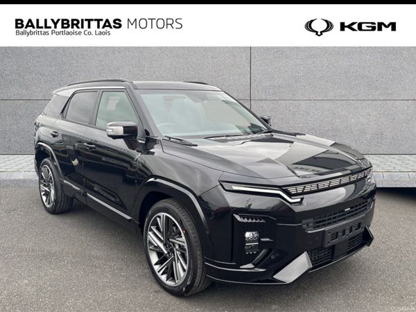 KGM Actyon SUV, Petrol Hybrid, 2026, Black