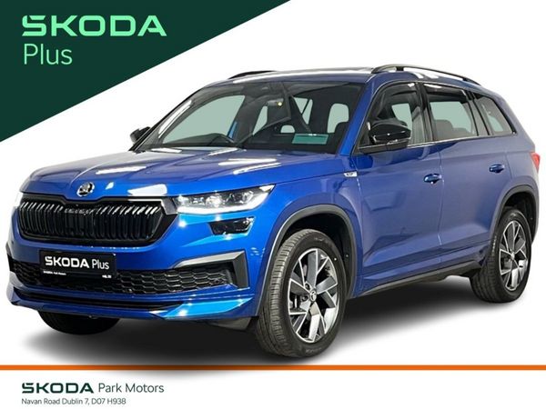 Skoda Kodiaq SUV, Diesel, 2024, Blue
