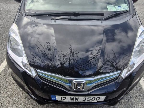 Honda Fit Hatchback, Petrol Hybrid, 2012, Black