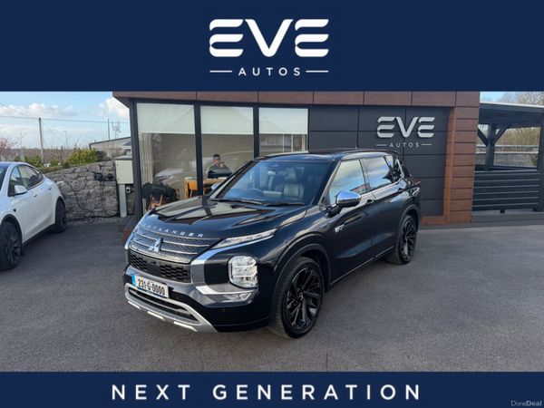 Mitsubishi Outlander SUV, Petrol Plug-in Hybrid, 2023, Black