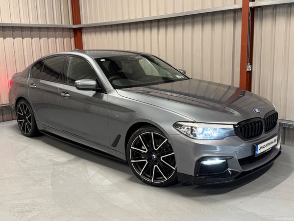 BMW 5-Series Saloon, Diesel, 2017, Blue