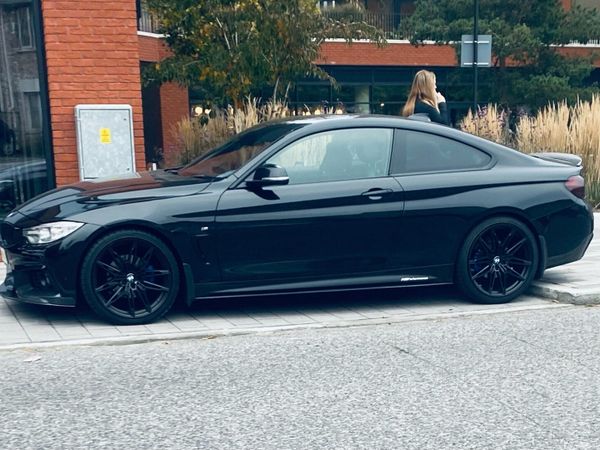 BMW 4-Series Coupe, Diesel, 2017, Black