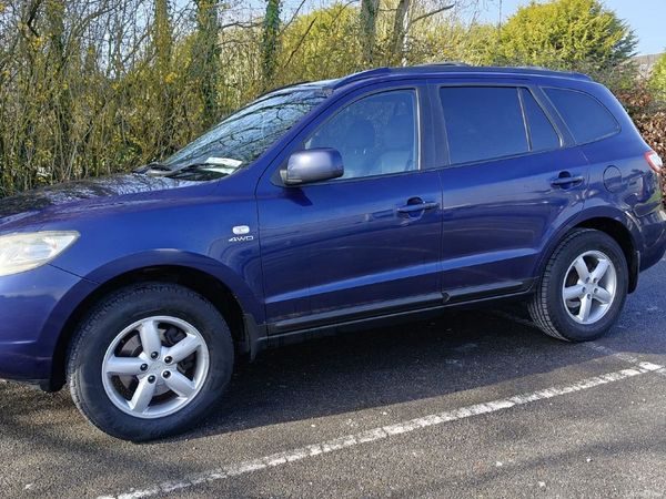 Hyundai Santa Fe SUV, Diesel, 2007, Blue