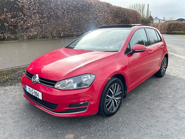 Volkswagen Golf Estate, Diesel, 2017, Red