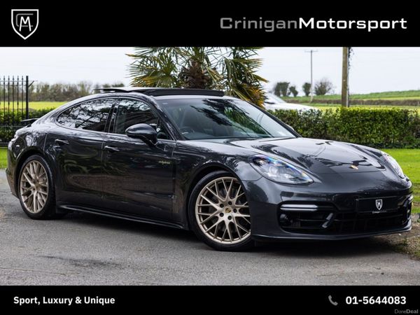 Porsche Panamera Coupe, Petrol Plug-in Hybrid, 2020, Grey
