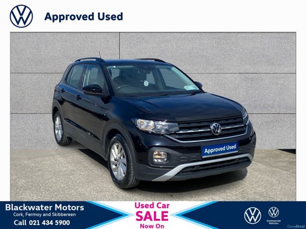 Volkswagen T-Cross Estate, Petrol, 2019, Black