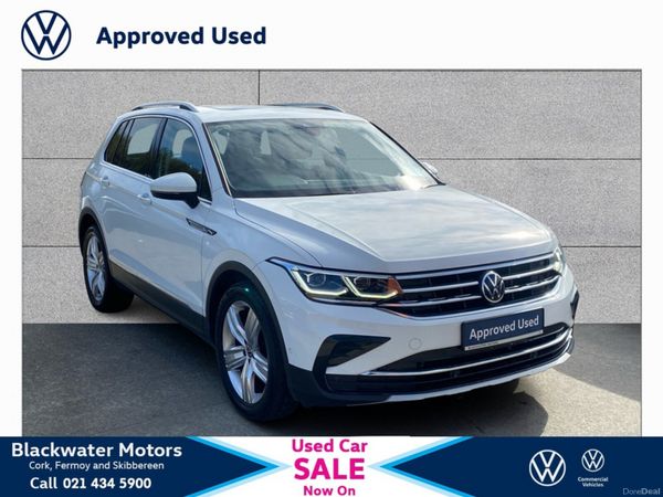 Volkswagen Tiguan SUV, Diesel, 2022, White