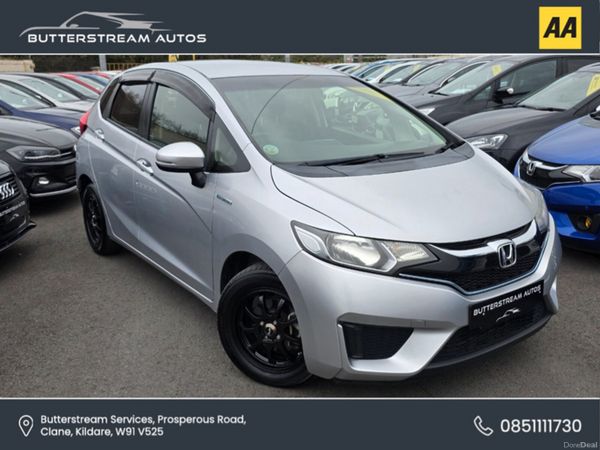 Honda Fit Hatchback, Petrol Hybrid, 2016, Silver