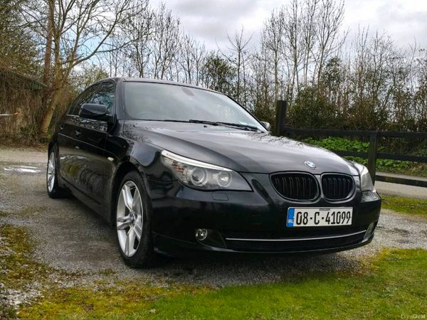 BMW 5-Series Saloon, Diesel, 2008, Black