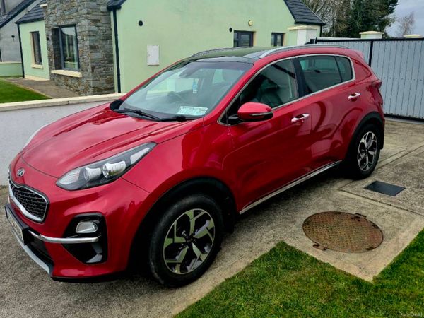 Kia Sportage SUV, Diesel, 2020, Red