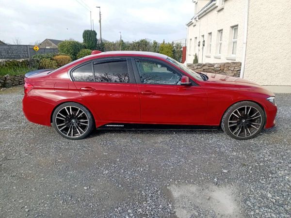 BMW 3-Series Saloon, Diesel, 2016, Red