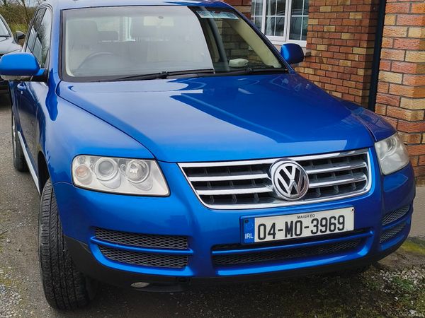 Volkswagen Touareg SUV, Diesel, 2004, Blue