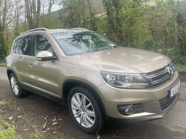 Volkswagen Tiguan SUV, Diesel, 2016, Brown