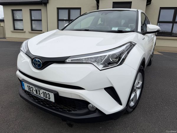 Toyota C-HR Hatchback, Petrol Hybrid, 2018, White