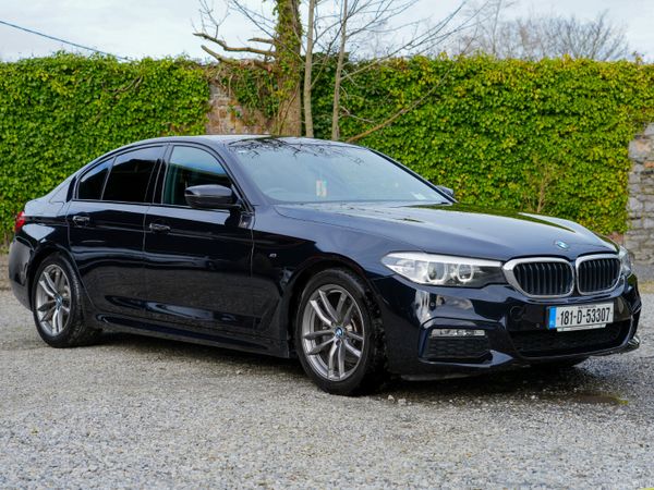 BMW 5-Series Saloon, Diesel, 2018, Black